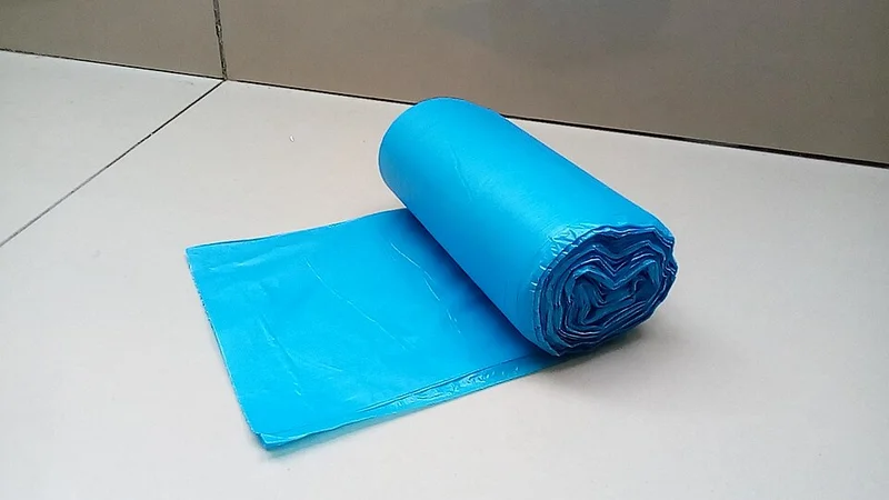 Bolsa para reciclables 80 × 110 cm; fotografía ilustrativa